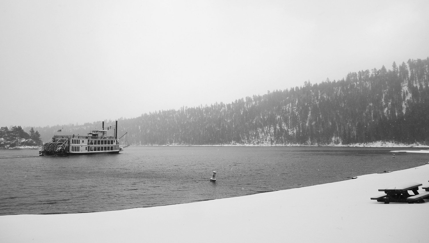 The Flume Trail high above Lake Tahoe